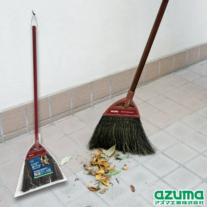 アズマ工業 azuma AZH151 名匠黒シダほうき短柄 ほうき 4970190221287【別送品】