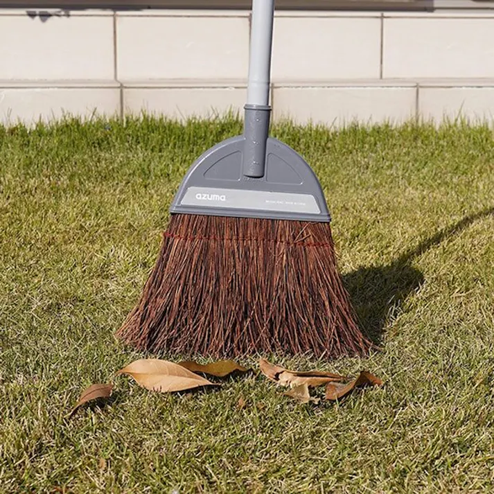 アズマ工業 azuma AZB152 赤シダほうき長柄 ほうき 4970190231248【別送品】