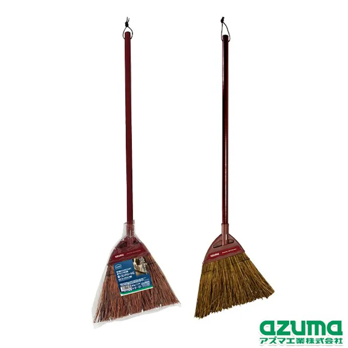 アズマ工業 azuma AZH153 名匠赤シダほうき短柄 ほうき 4970190240851【別送品】
