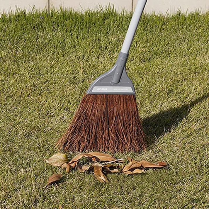 azuma AZB159 赤シダほうき中柄 アズマ 玄関 庭 ほうき 4970190241056【別送品】