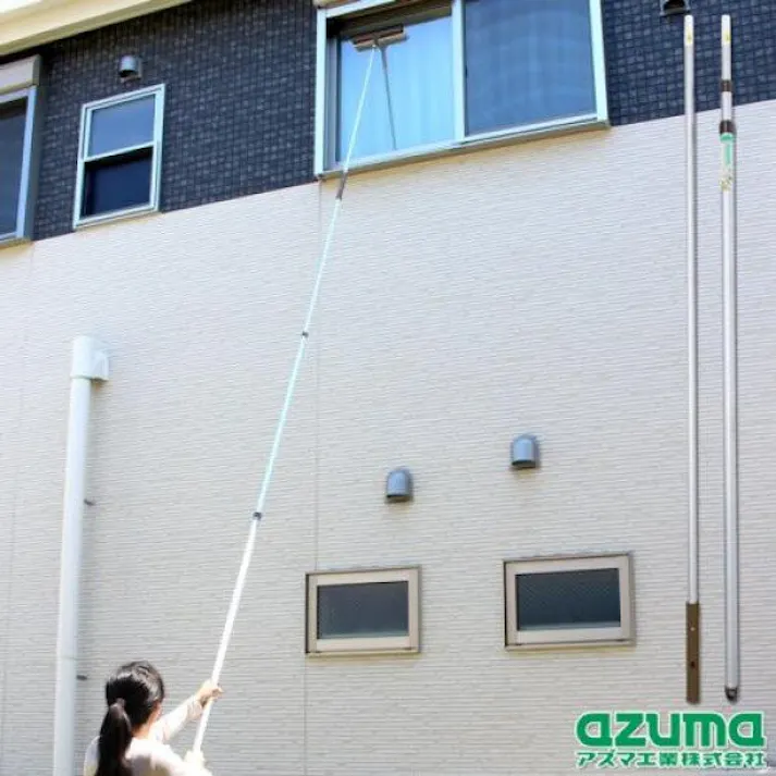 アズマ工業 azuma アルミ伸縮柄・つなぎ柄セット LL554 ワイパー 4970190391928【別送品】