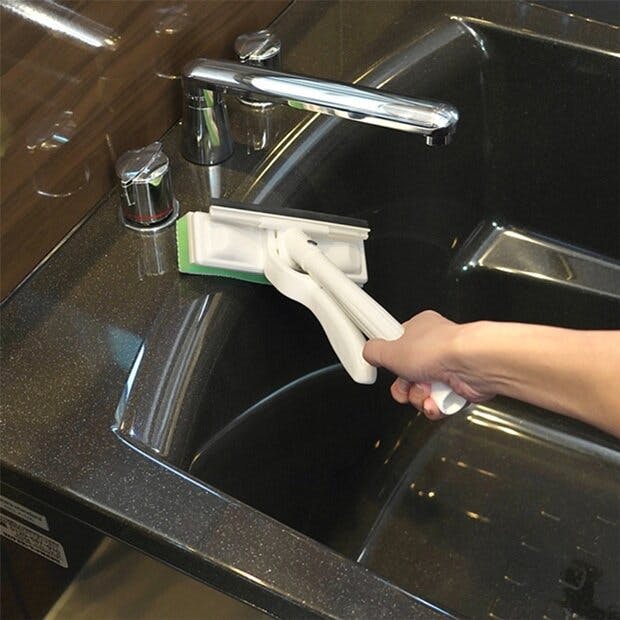 アズマ工業 azuma 浴室カビ取り 楽絞りワイパー AZ766 スポンジ