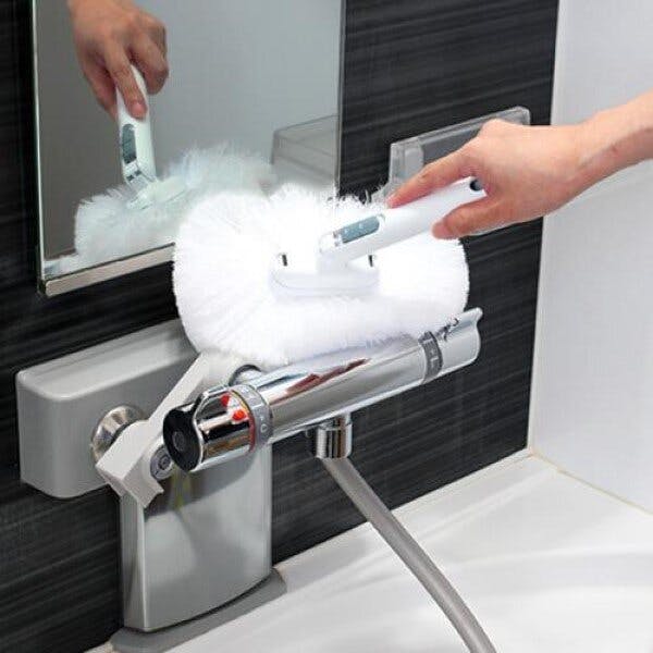 アズマ工業 azuma BT767 ふわーとお風呂キーレーFM バスブラシ