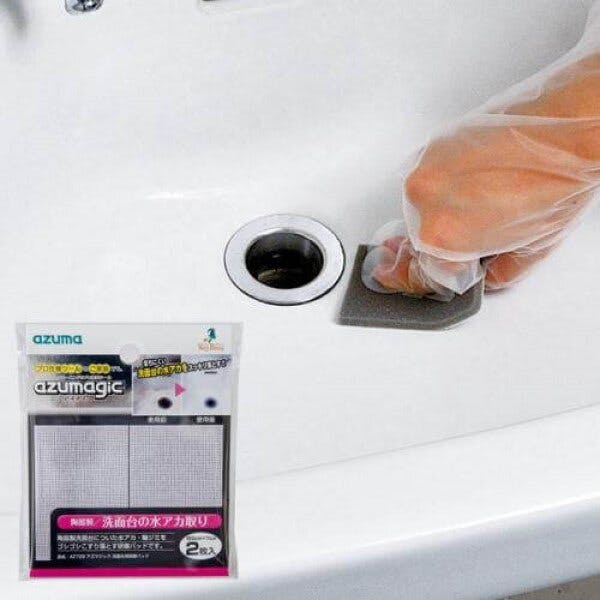 バス・洗面所用品 ME i.e. Essence】クレセント手洗器×グースネック立水栓（クロム）天板