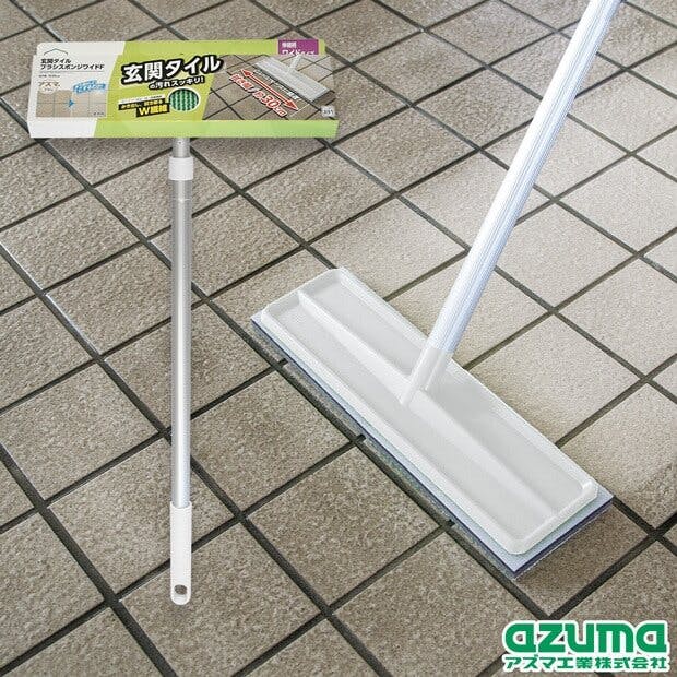 アズマ アズマ工業 azuma AZ296玄関タイルブラシスポンジワイドF デッキ