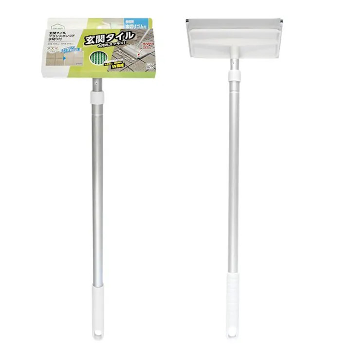 アズマ工業 azuma AZ297玄関タイルブラシスポンジF水切り付 デッキブラシ 4970190492182【別送品】