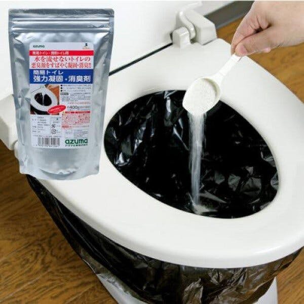 アズマ工業 azuma CH888簡易トイレ強力凝固・消臭剤400 ケミカル