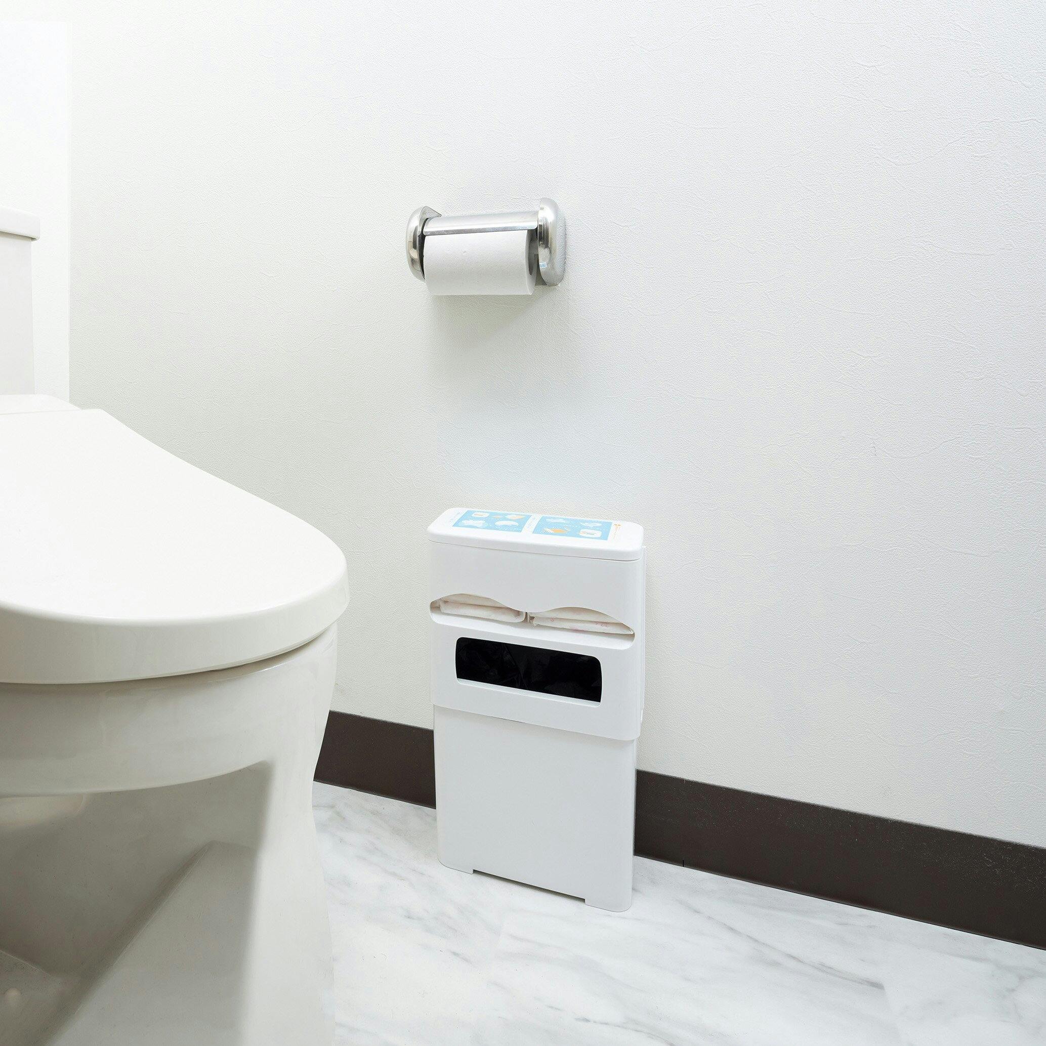 テラモト サニタリーポケットボックス トイレ備品 サニタリーボックス