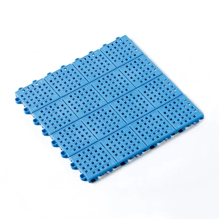 テラモト タッチマットII 青300×300 ジョイントタイプ 本体 まとめ売り30枚セット 【MR-064-176-3】 テラモト 抗菌 スノコ 9999910028215【別送品】