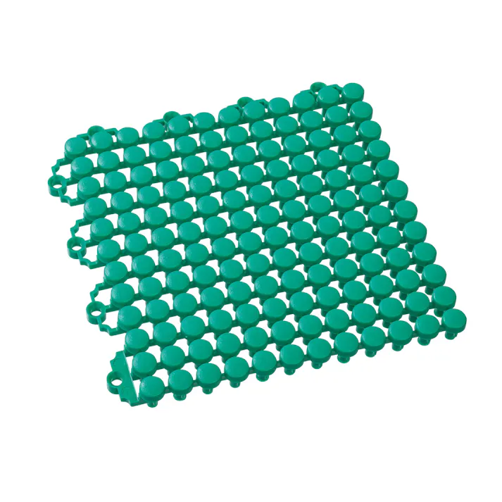 テラモト エコスノコ144 緑150×150 ジョイントタイプ 本体 まとめ売り200枚セット 【MR-089-072-1】 テラモト マット 屋内 9999910028482【別送品】