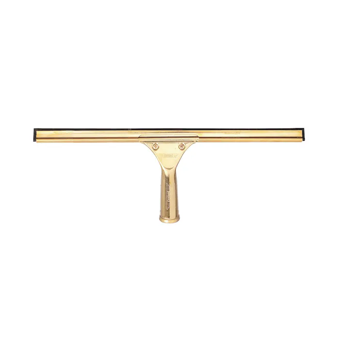 テラモト スクイジー真ちゅう40cm 高所清掃用品 窓掃除用 まとめ売り12個セット 【HP-501-140-0】 9999910030522【別送品】