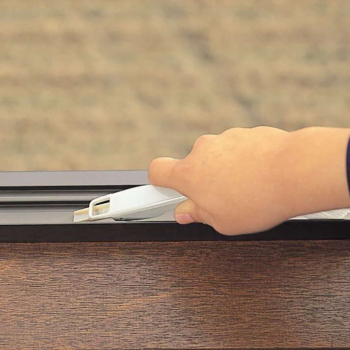 テラモト MMサッシブラシ ニューカラーシリーズ 窓掃除用 まとめ売り100本セット 【CE-895-000-0】 テラモト 清掃用品 溝 9999910031079【別送品】