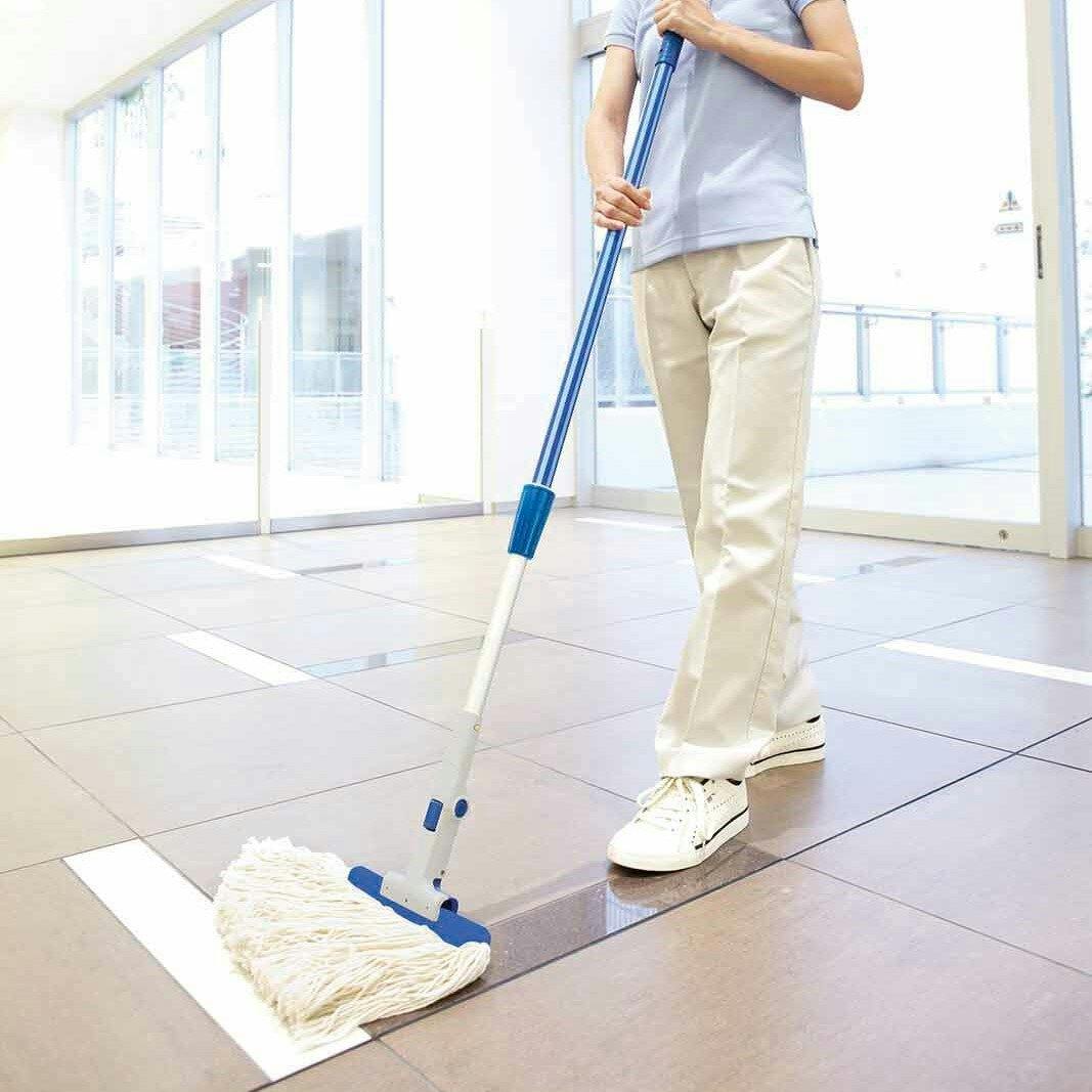 山崎産業 CONDOR PTフリーハンドルタッチワンPH伸縮柄R モップ