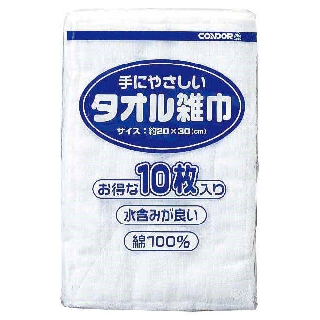 山崎産業 CONDOR コンドルタオル雑巾白10枚入り ダスター まとめ売り20袋セット 9999910032618 ぞうきん・ダスター 山崎産業 CONDOR コンドルタオル雑巾白10枚入り ダスター まとめ売り20袋セット 9999910032618 ぞうきん・ダスター