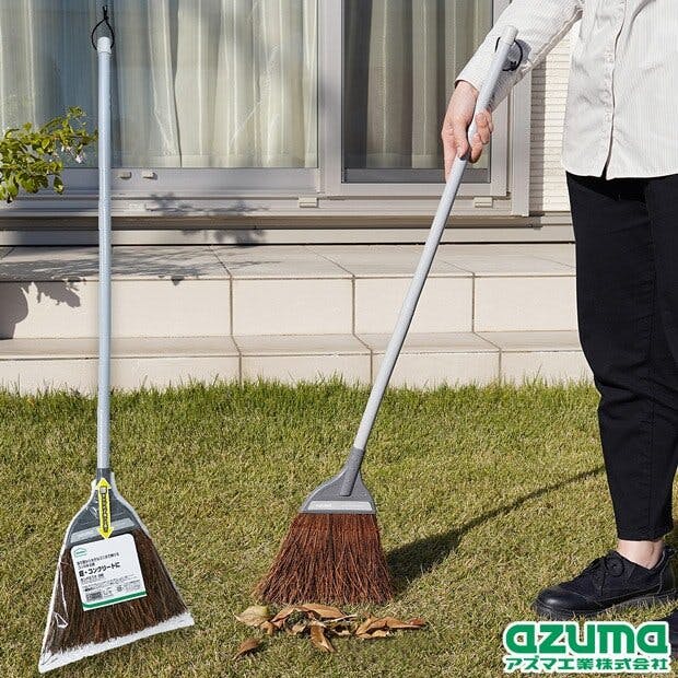 アズマ工業 azuma AZB159 赤シダほうき中柄 ほうき まとめ売り40