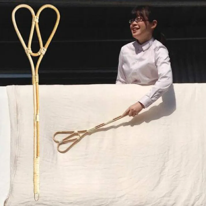 azuma フトンタタキ 中 (籐) まとめ売り100本セット アズマ はたき ふとん 9999910036555【別送品】