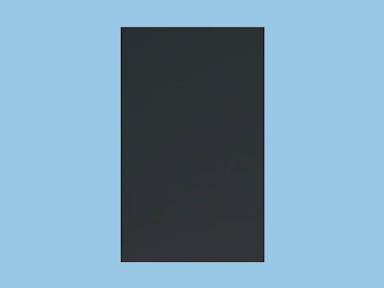 パナソニック スマートスクエアフード用横幕板 奥行き37.5cm ブラック【別送品】