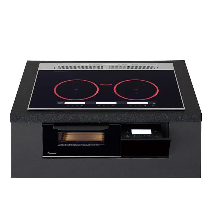 パナソニック IHクッキングヒーター エコナビ搭載 3口IHオールメタル対応 KZ-AN77K【別送品】