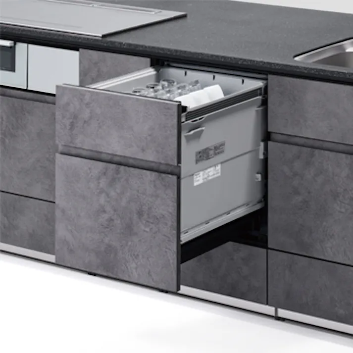 パナソニック ビルトイン食器洗い乾燥機 AIエコナビ フルオートオープン 深型 ドアフル面材型 約6人分 NP-45KD9W【別送品】