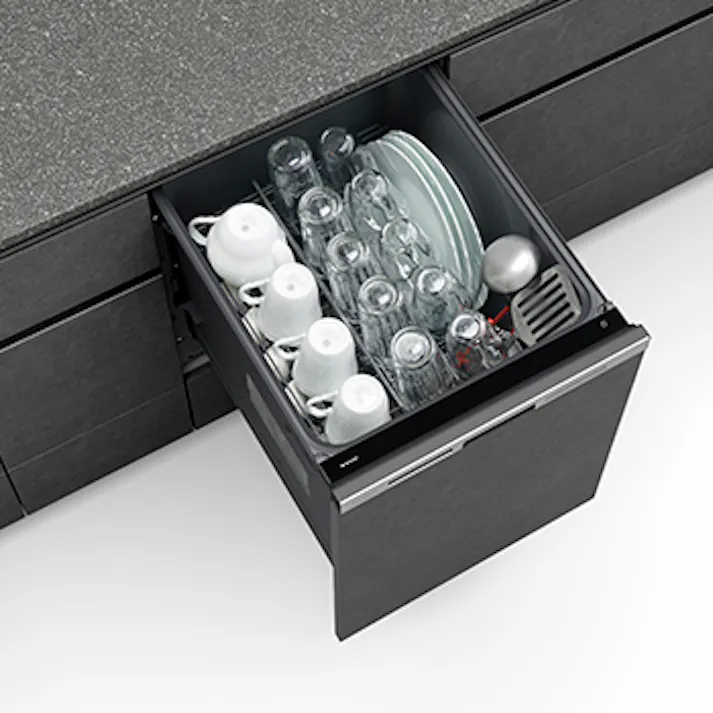 パナソニック ビルトイン食器洗い乾燥機 ナノイーX搭載 液体洗剤自動投入 深型 ドア面材型 約6人分 NP-45MD9WP【別送品】