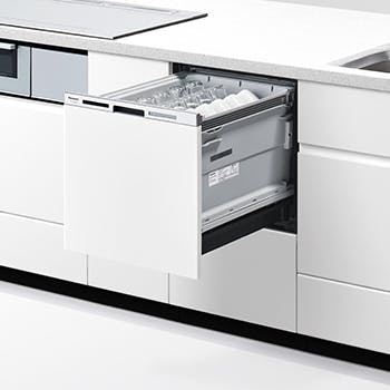 パナソニック ビルトイン食器洗い乾燥機 浅型 ドア面材型 約5人分 NP-45MS9W【別送品】