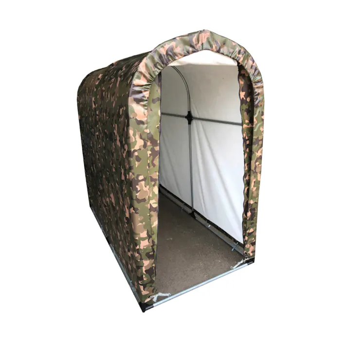 南栄工業 サイクルハウス2台用 全迷彩グリーン 4984665197090【別送品】