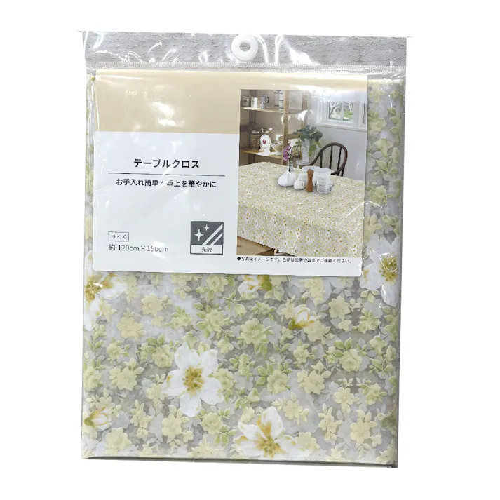 富双合成 テーブルクロス テーブルクロスレースプラス TLP01 約120cm×150cm イエロー テーブルクロス キッチン 食卓 TLP01PC 4961720027288【別送品】