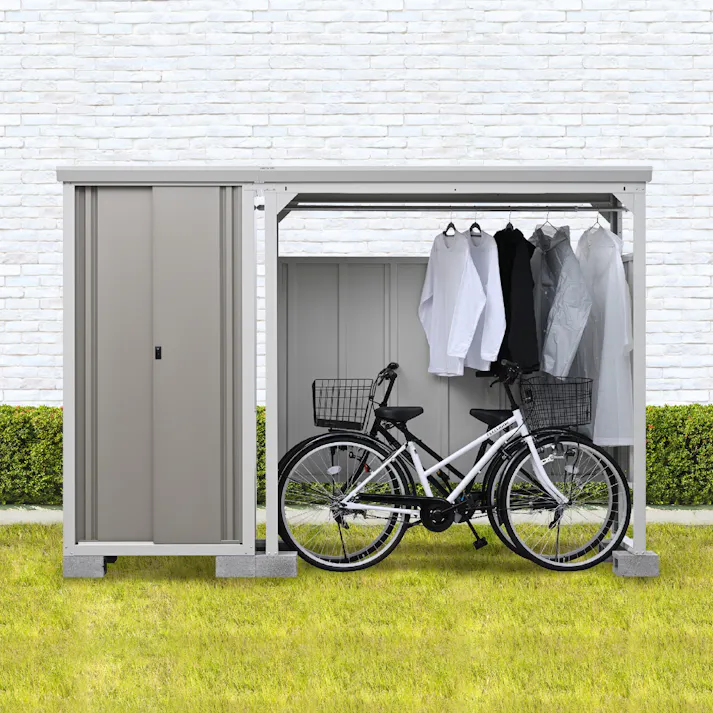 グリーンライフ サイクルダシーレ183 CD-1818 ホワイト 185×81.5×183.5 4971715345099【別送品】