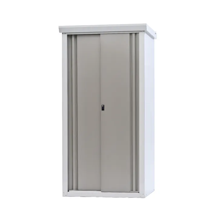 グリーンライフ 中型収納庫 ファミリー物置ダシーレ SRM-0918(TGY) チタングレー 95×82×183.5 4971715345174【別送品】