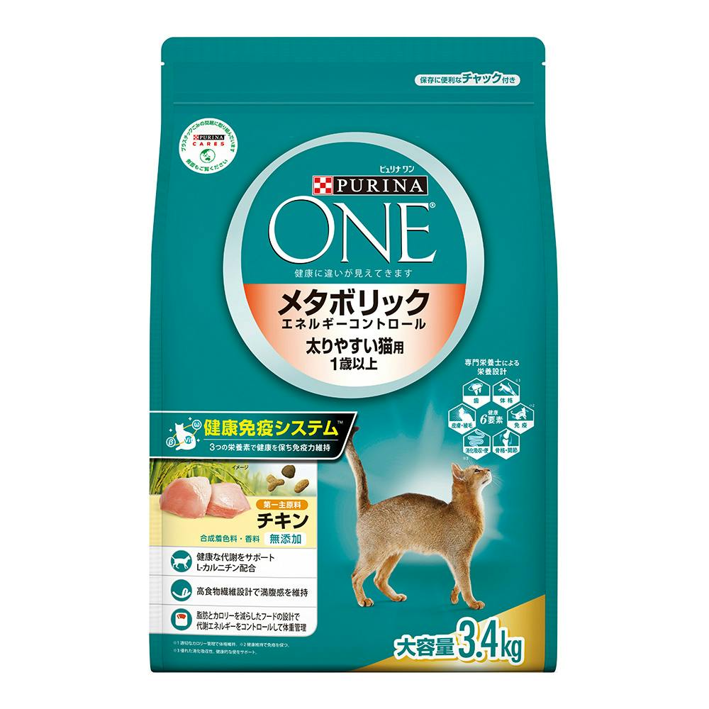 ピュリナワン メタボリック チキン3.4Kg | ペット用品（猫