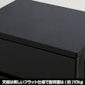 JEJアステージ  NBK 200-A2 カラースタイルチェスト 4段 ブラック 4991068158849【別送品】