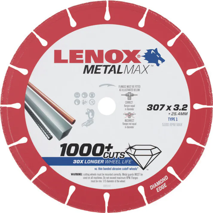 【CAINZ-DASH】LENOX社 メタルマックス307mm 1985497【別送品】