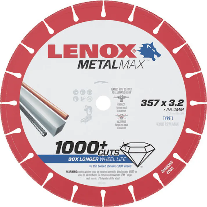 【CAINZ-DASH】LENOX社 メタルマックス357mm 1985498【別送品】