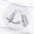 【CAINZ-DASH】ボレー社 二眼型保護メガネ（フィットタイプ）　ラッシュプラス　スモークレンズ 1662302A【別送品】
