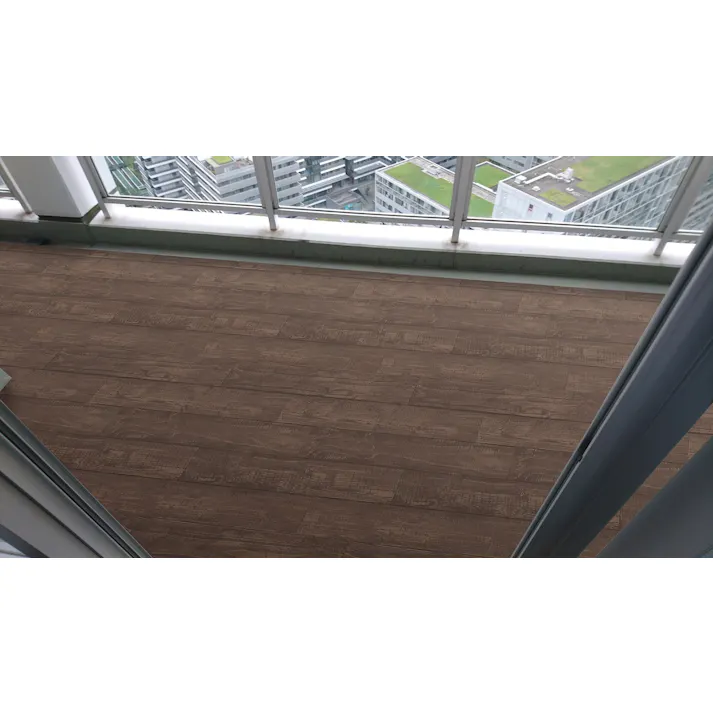 明和グラビア(株) 屋内外床材 91.5cm×10m ダークブラウン IOF-1002 4977932229112【別送品】