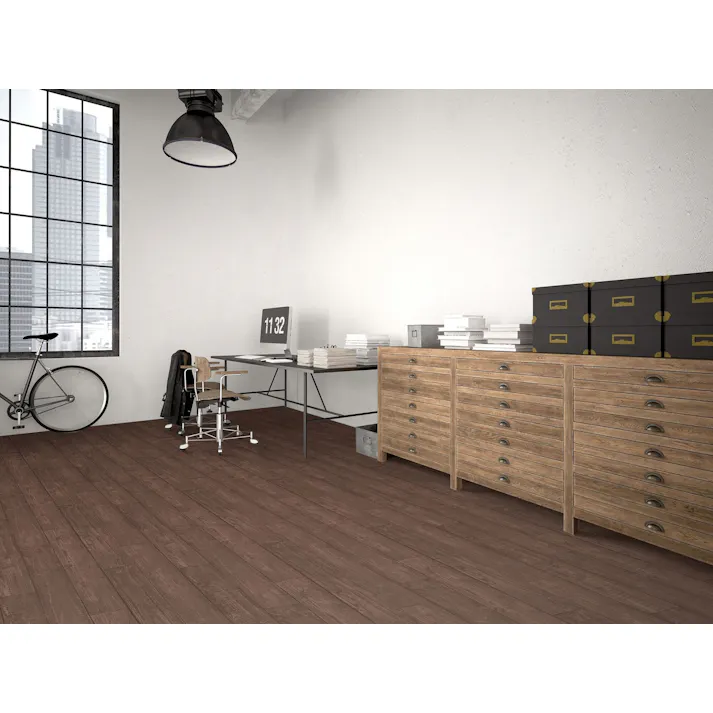 明和グラビア(株) 屋内外床材 91.5cm×10m ダークブラウン IOF-1002 4977932229112【別送品】