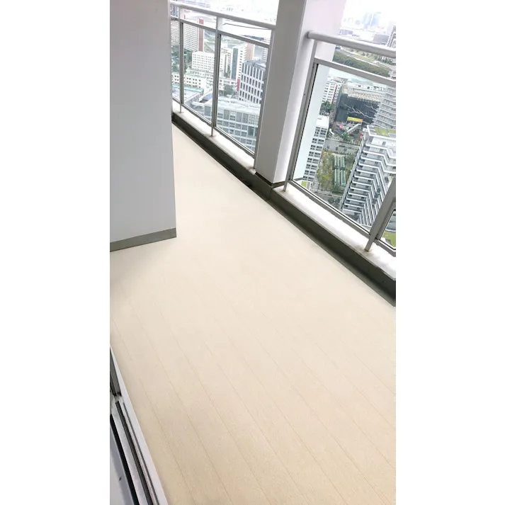 明和グラビア(株) 屋内外床材 91.5cm×10m ホワイト IOF-1011 4977932229136【別送品】