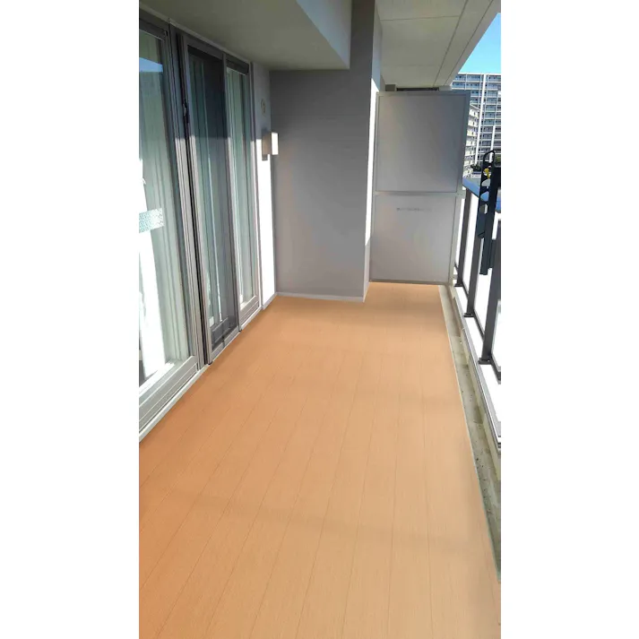 明和グラビア(株) 屋内外床材 183cm×10m ベージュ IOF-3012 4977932229204【別送品】