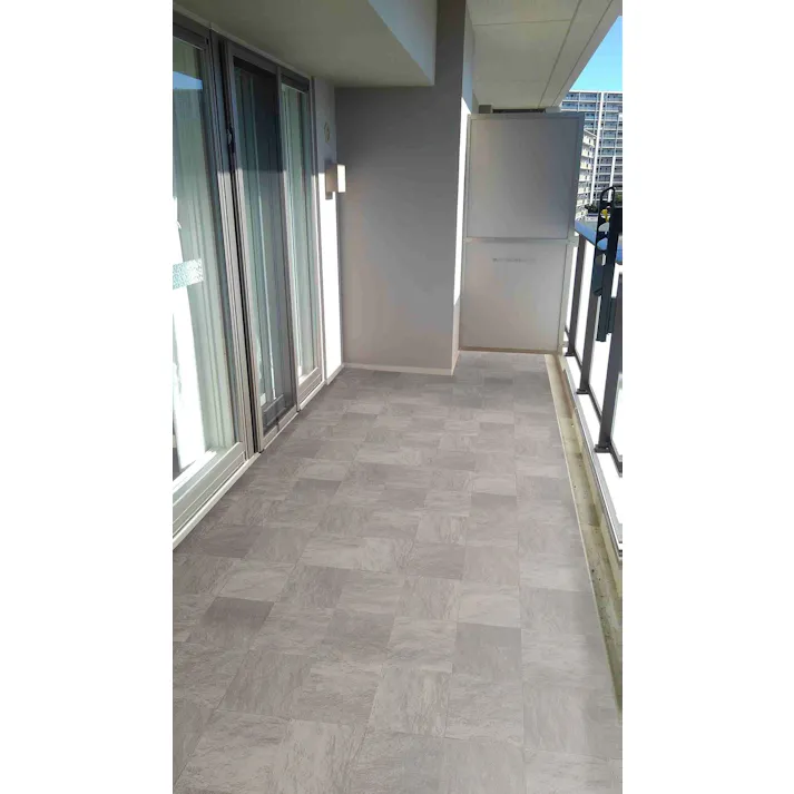 明和グラビア(株) 屋内外床材 91.5cm×10m グレー IOF-1022 4977932230095【別送品】