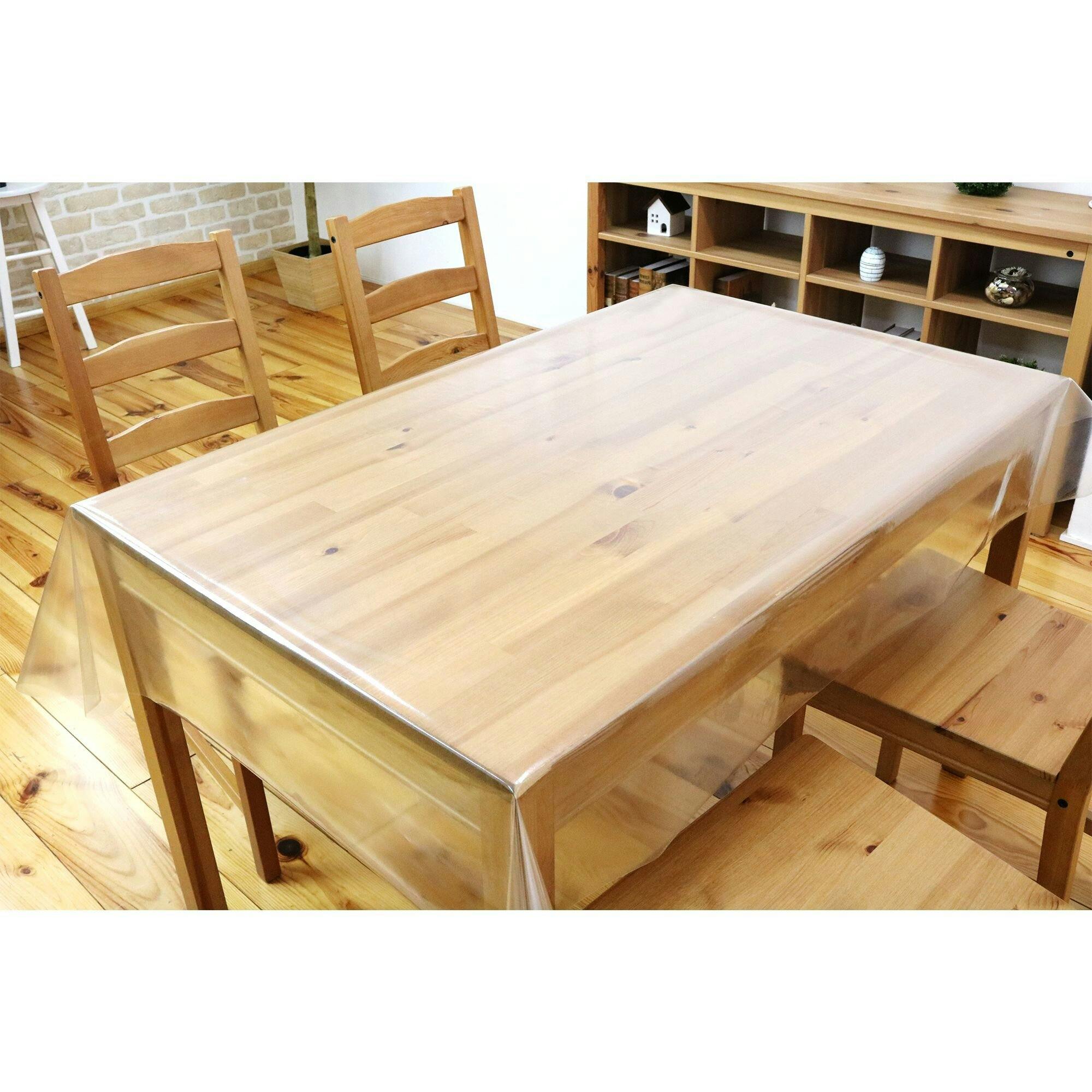 明和グラビア(株) 既製透明クロス 120×200cm×0.3mm厚 クリア SKT