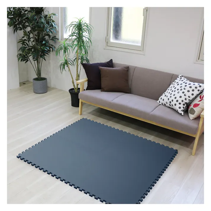 明和グラビア(株) ジョイントマット 60×60cm×1.2mm×4枚 ダークブルー VJEM-60 4977932240773【別送品】