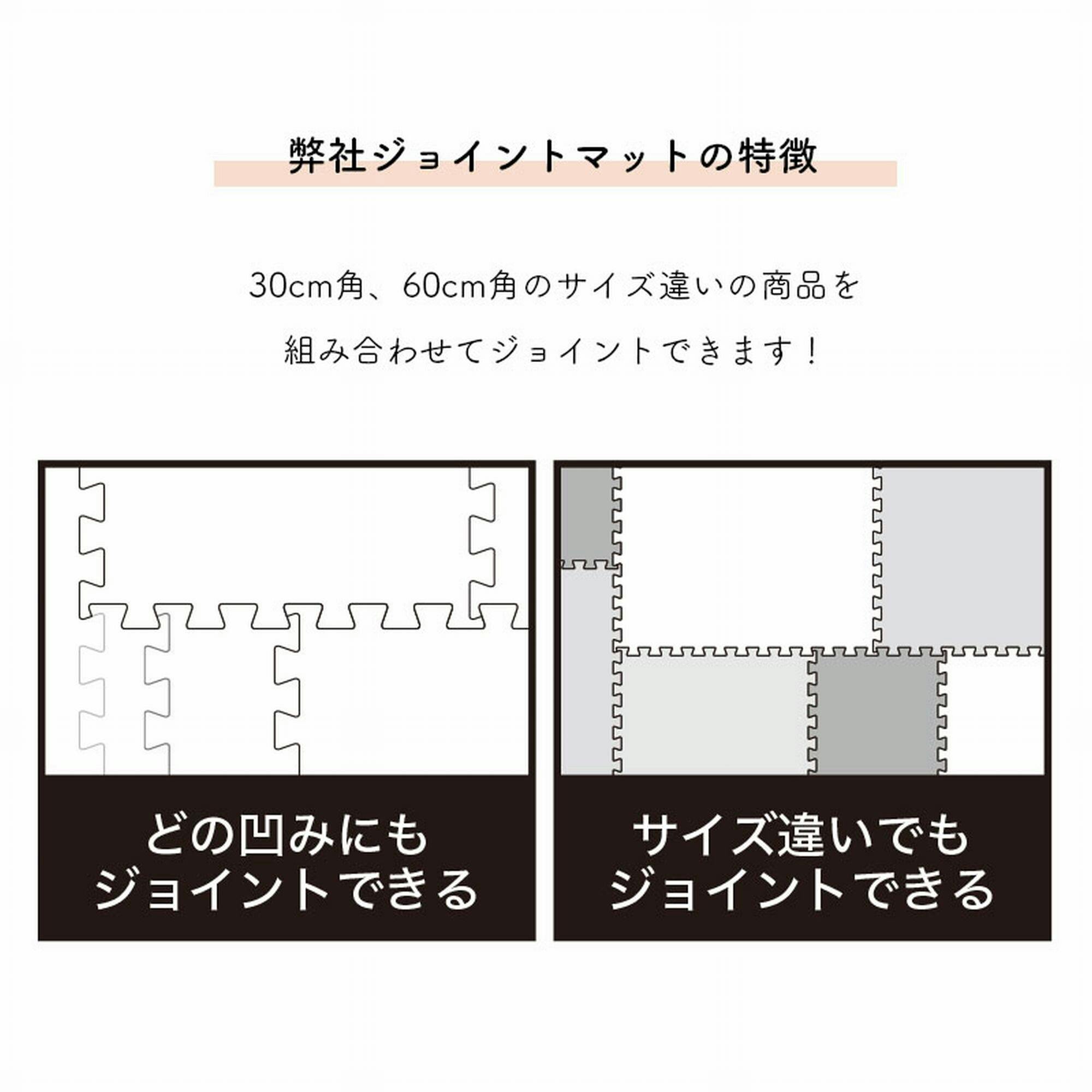 明和グラビア(株) ジョイントマット 60×60cm×1.2mm×4枚 グレー 明和グラビア(株) ジョイントマット 60×60cm×1.2mm×4枚 グレー