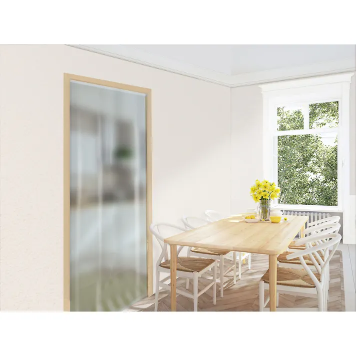 明和グラビア(株) 抗ウイルス 抗菌 防炎 透明間仕切りシートハトメ仕様VBTM-1018 TO 100x180cmx0.2mm厚 クリアー VBTM-1018 4977932249547【別送品】