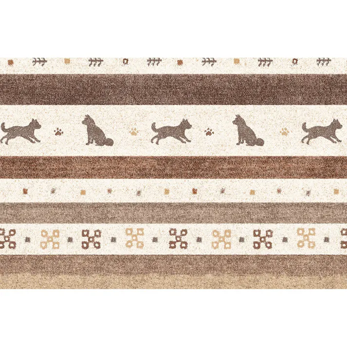 明和グラビア(株) ペット防滑・消臭・防水 120×180cm ブラウン INSF-200 4977932251311【別送品】