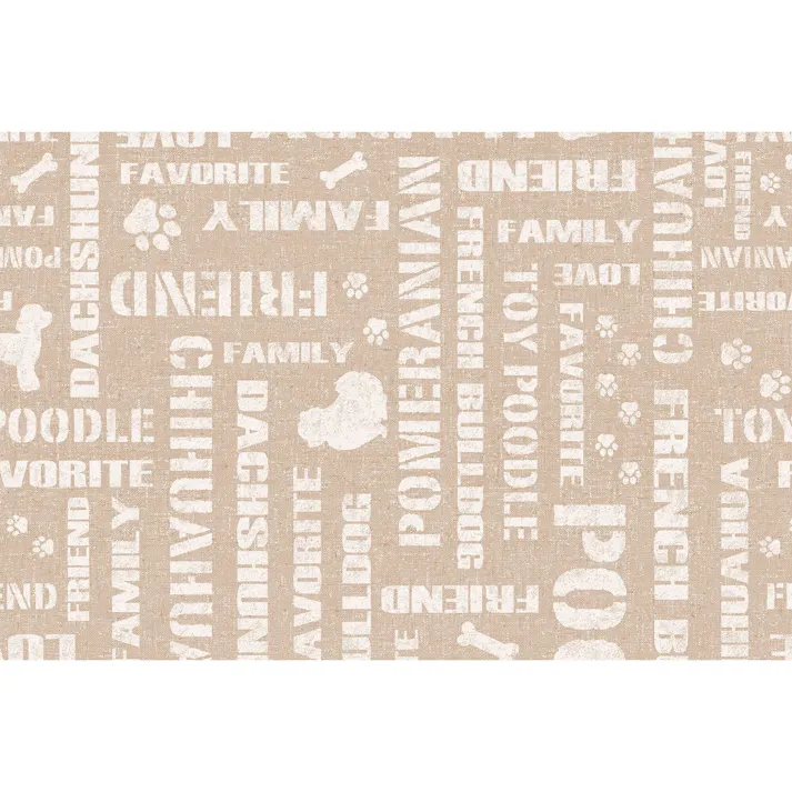 明和グラビア(株) ペット防滑・消臭・防水 120×180cm ベージュ INSF-201 4977932251397【別送品】