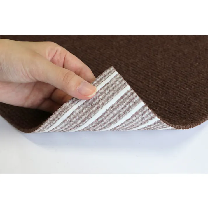 明和グラビア(株) 吸着カーペット 45×45cm×4枚 ブラウン MPM-452 4977932254404【別送品】