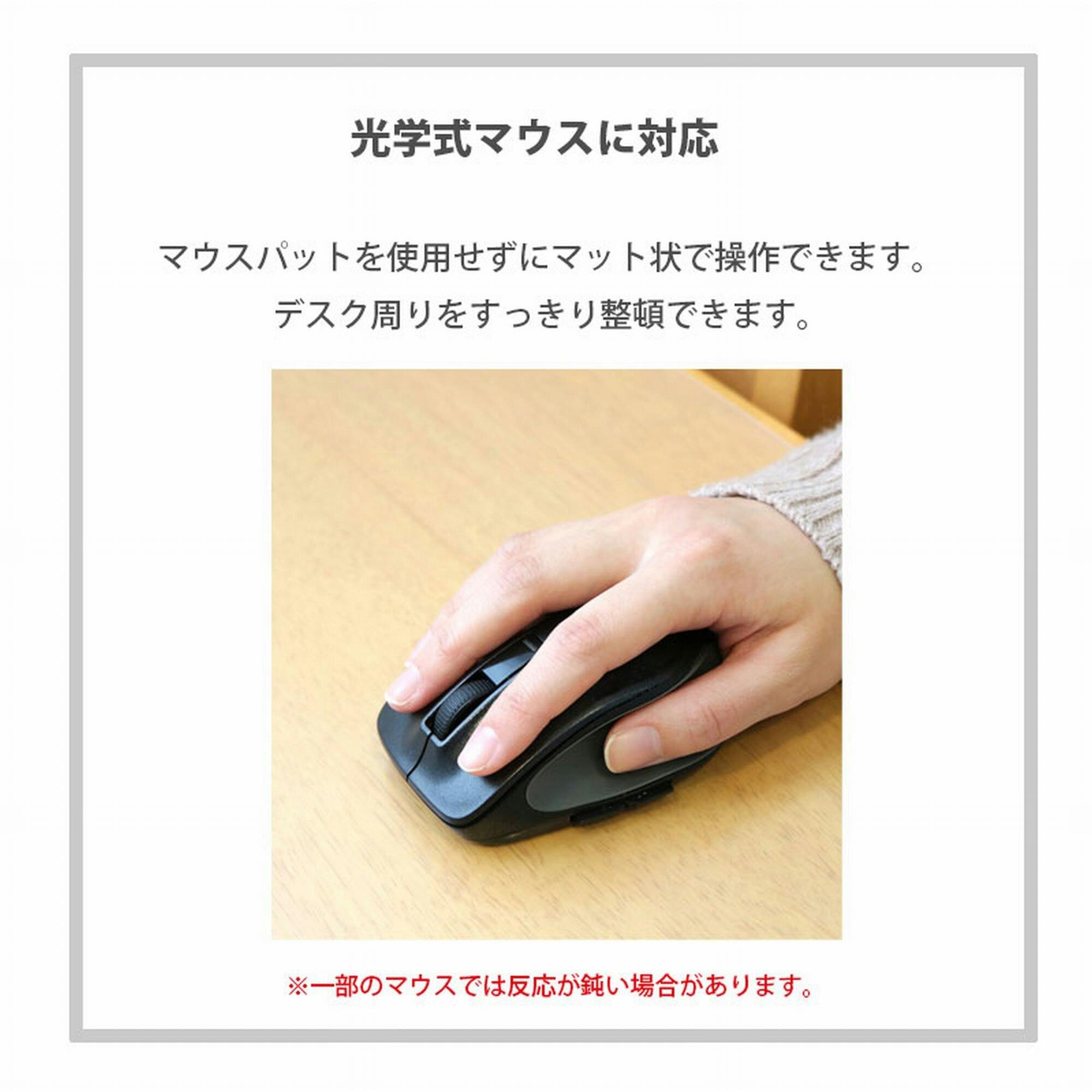 明和グラビア(株) 透明デスクマット 29×58cm×1mm厚 クリアー PDT-2958