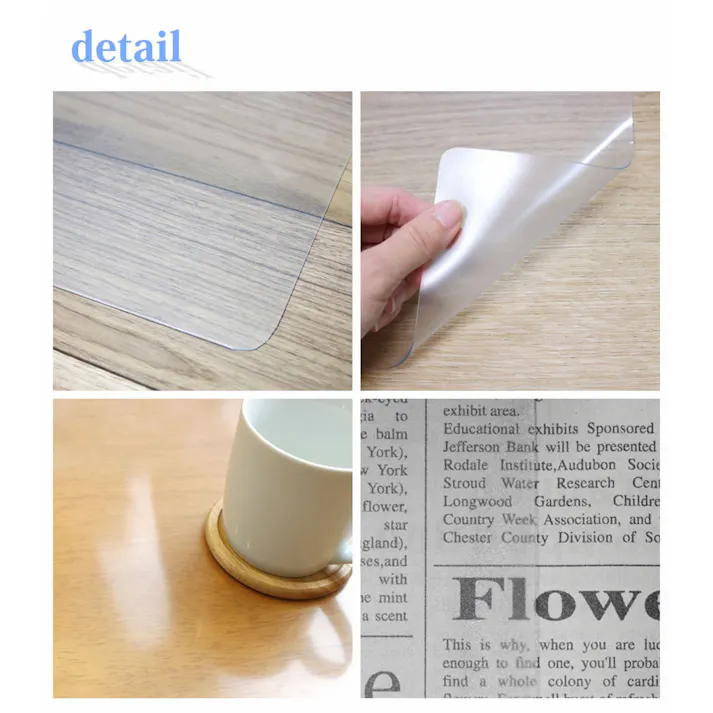 明和グラビア(株) 透明デスクマット 29×58cm×1mm厚 クリアー PDT-2958 4977932254954【別送品】