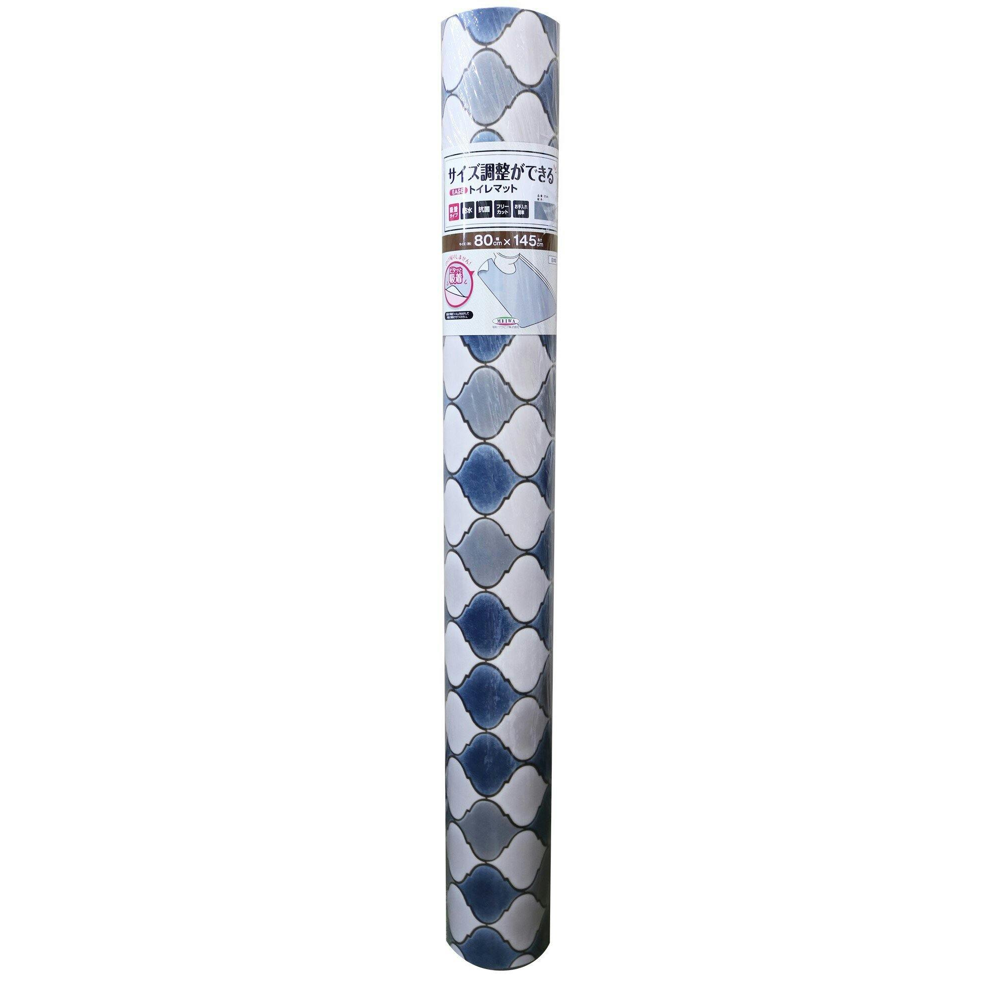 明和グラビア(株) 吸着トイレマット 80×145cm ブルー ETJM-4136 4977932257689 トイレマット 明和グラビア(株) 吸着トイレマット 80×145cm ブルー ETJM-4136 4977932257689 トイレマット