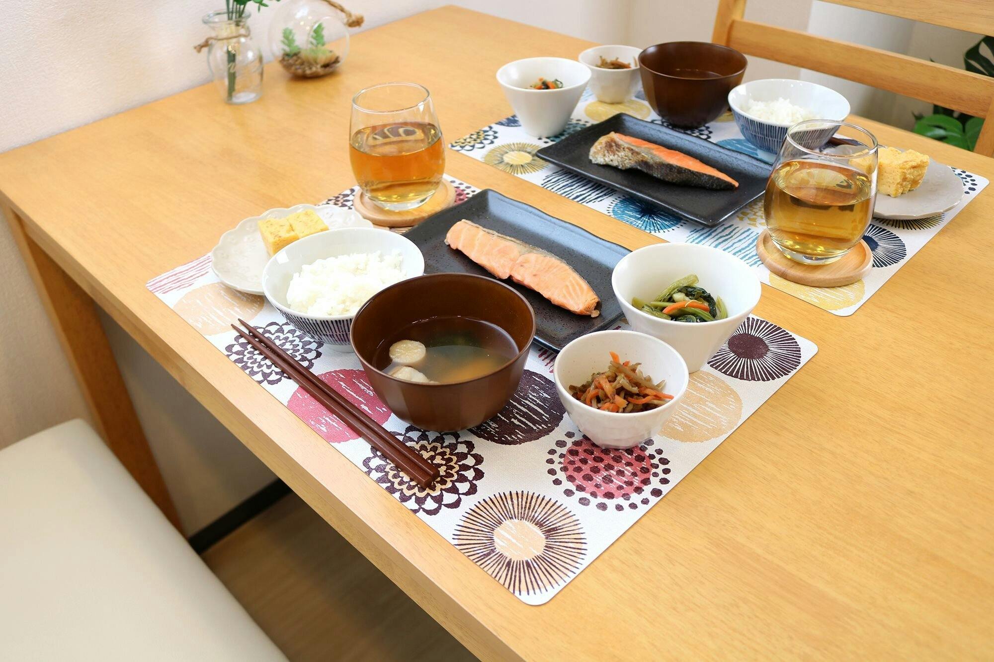 明和グラビア(株) 抗ウイルス ランチョンマット 29×44cm ピンク VPM